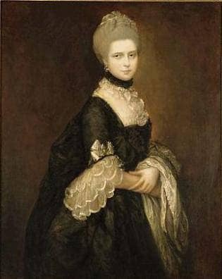 Portrait of Maria Walpole, Countess of Waldegrave, later Duchess of Gloucester in study