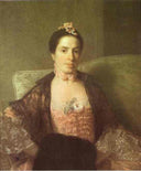 Portrait of Martha, Countess of Elgin by Allan Ramsay — male oil painting wall art, Rococo