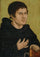 Portrait of Martin Luther as an Augustinian Monk in modern living room