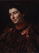 Portrait of Mary Adeline Williams by Thomas Eakins — hand-painted portrait oil painting reproduction on canvas