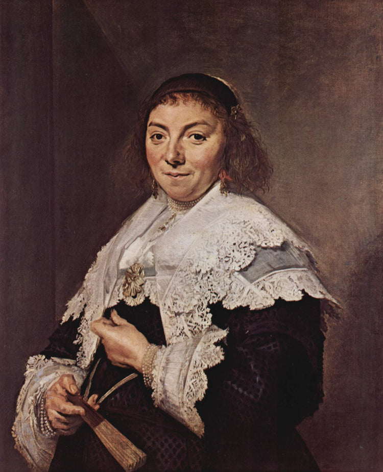 Portrait of Mary Pietersdr. Olycan - Frans Hals