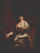 Portrait of Mary Susanne Dinglinger, born Gutermann in dining room