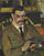 Portrait of Maurice Utrillo in entryway