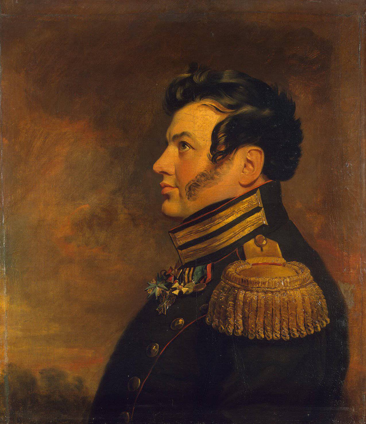 Portrait of Maxim K. Kryzhanovsky - George Dawe