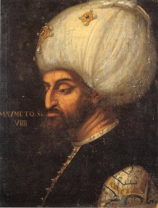 Portrait of Mehmed II by Paolo Veronese — hand-painted landscape oil painting reproduction on canvas