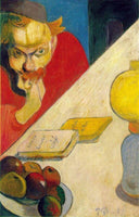 Portrait of Meijer de Haan by Lamplight by Paul Gauguin — life oil painting wall art