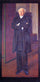 Portrait of Michel van Mos in hallway