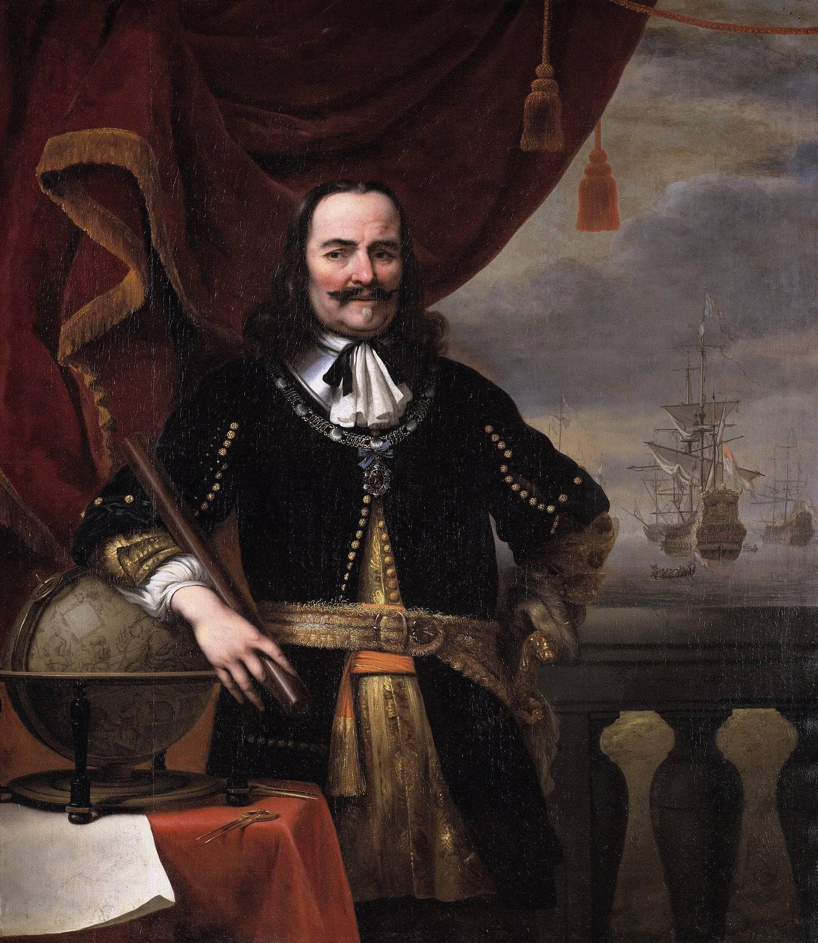 Portrait of Michiel De Ruyter