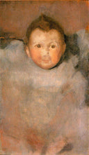 Portrait of Miss Amy Brandon Thomas by James McNeill Whistler — male oil painting wall art, Impressionism