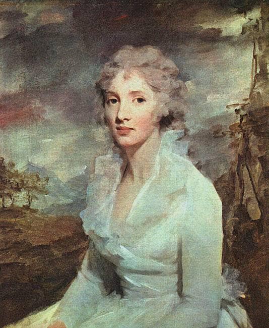 Portrait of Miss Eleanor Urquhart by Henry Raeburn — hand-painted portrait oil painting reproduction on canvas