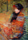 Portrait of Mlle C. Lydia Cassatt, The Artist's Sister in study