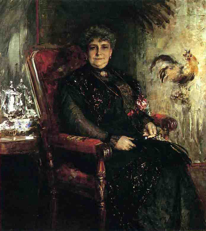 Portrait of Mme. E.H. Bensel - William Merritt Chase