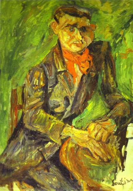 Portrait of Moise Kisling - Chaim Soutine