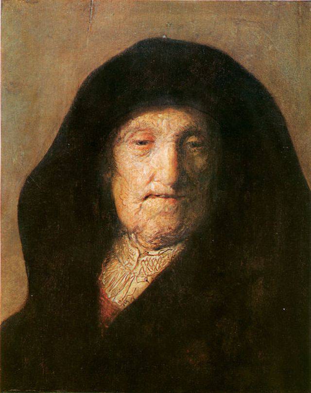 Portrait of Mother of Rembrandt - Rembrandt