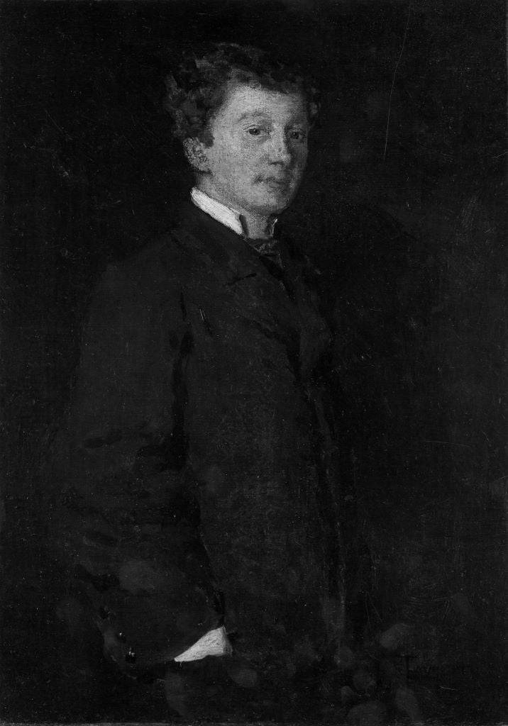 Portrait of Mr. Adorno - Giacomo Favretto