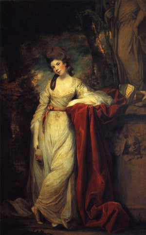 Portrait of Mrs. Abington, British Actress - Joshua Reynolds