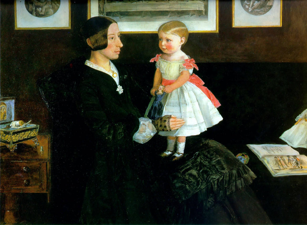 Portrait of Mrs James Wyatt by John Everett Millais, hand-painted portrait oil painting reproduction on canvas