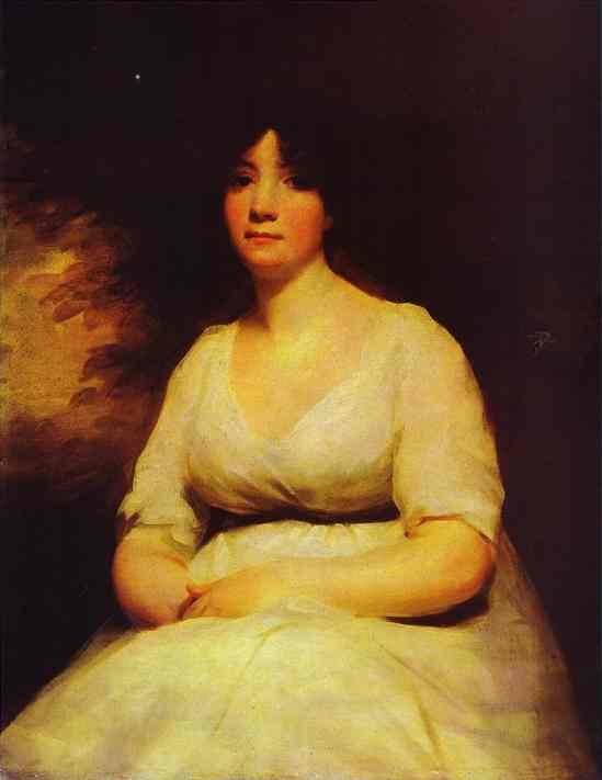 Portrait of Mrs. Kenneth Murchison by Henry Raeburn — hand-painted portrait oil painting reproduction on canvas