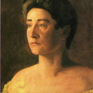 Portrait of Mrs. Leigo by Thomas Eakins — Oil Painting Reproduction