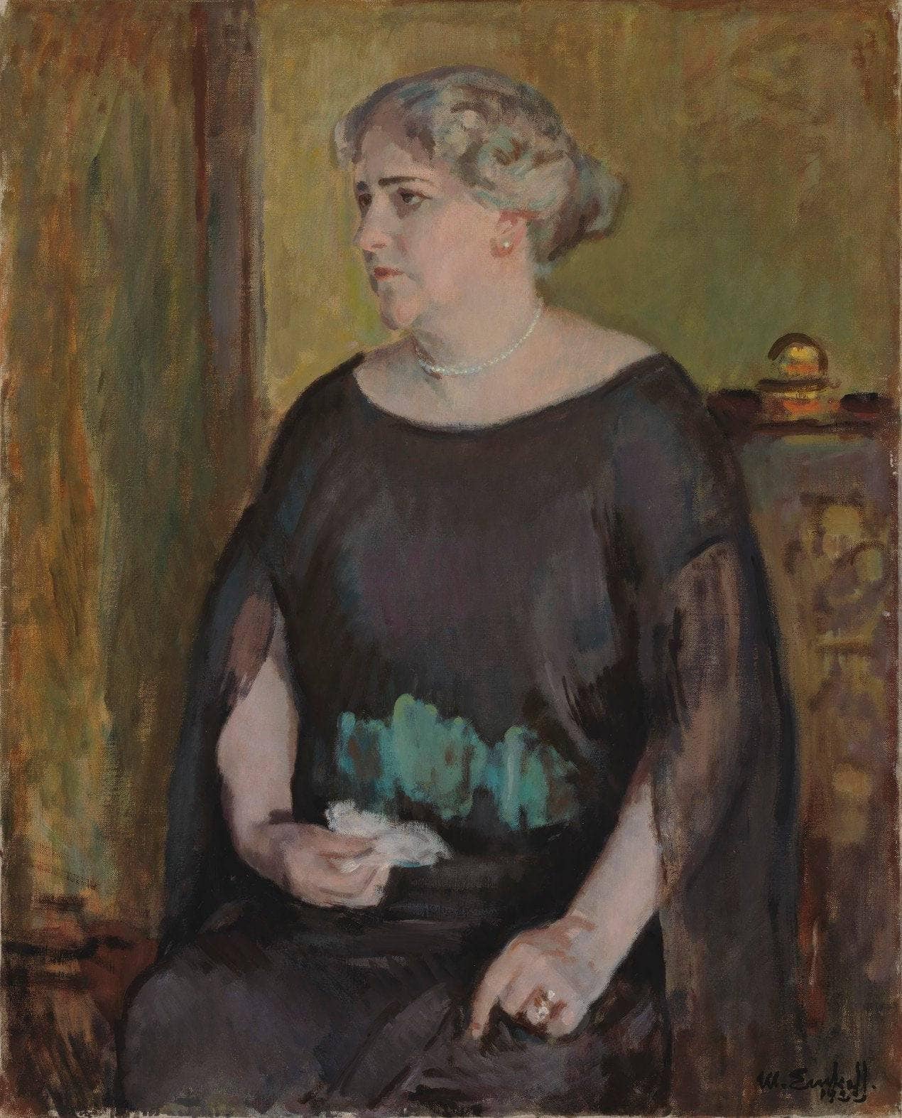 Portrait of Mrs. Lydia Keirkner