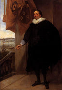 Portrait of Nicolaes van der Borght by Anthony van Dyck — hand-painted portrait oil painting reproduction on canvas