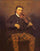 Portrait of Niel Gow in modern living room