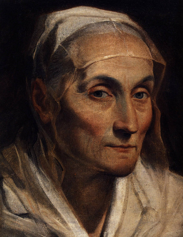 Portrait of old woman - Guido Reni