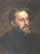 Portrait of painter Grigory Grigoryevich Myasoyedov in master bedroom