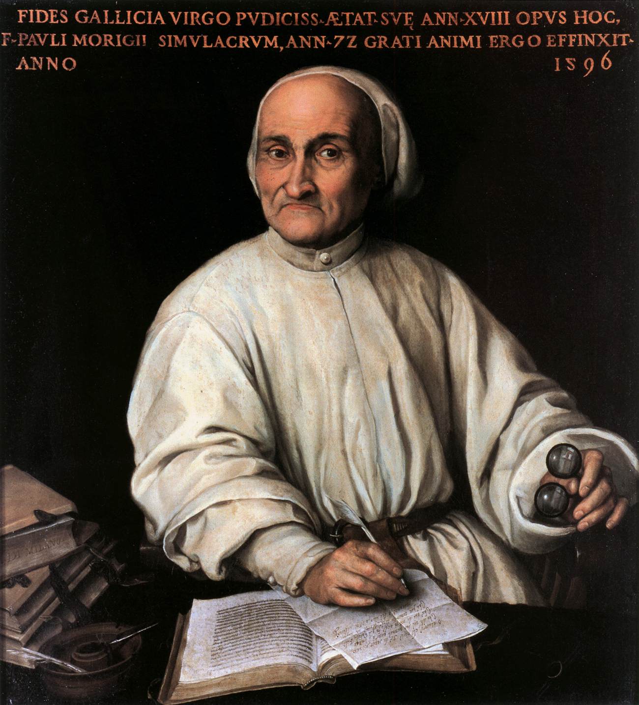 Portrait of Paolo Morigia - Fede Galizia