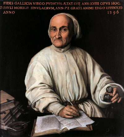 Portrait of Paolo Morigia by Fede Galizia — oil painting reproduction