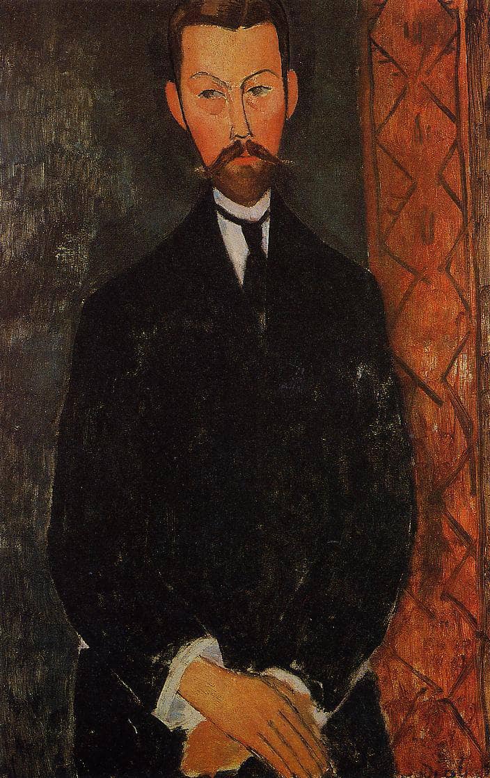 Portrait of Paul Alexander by Amedeo Modigliani — hand-painted portrait oil painting reproduction on canvas