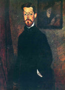 Portrait of Paul Alexandre by Amedeo Modigliani — male oil painting wall art, Expressionism