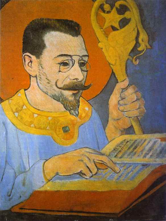 Portrait of Paul Ranson Dressed as a Prophet - Paul Serusier