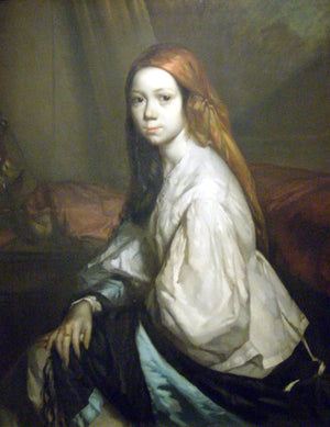 Portrait of Pauline Ono - Jean-Francois Millet