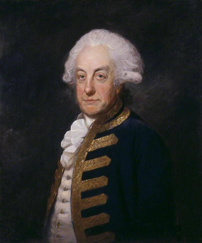 Portrait of Philip Affleck by Lemuel Francis Abbott — hand-painted portrait oil painting reproduction on canvas