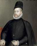 Portrait of Philipp II of Spain by Sofonisba Anguissola — male oil painting wall art, Mannerism Late Renaissance