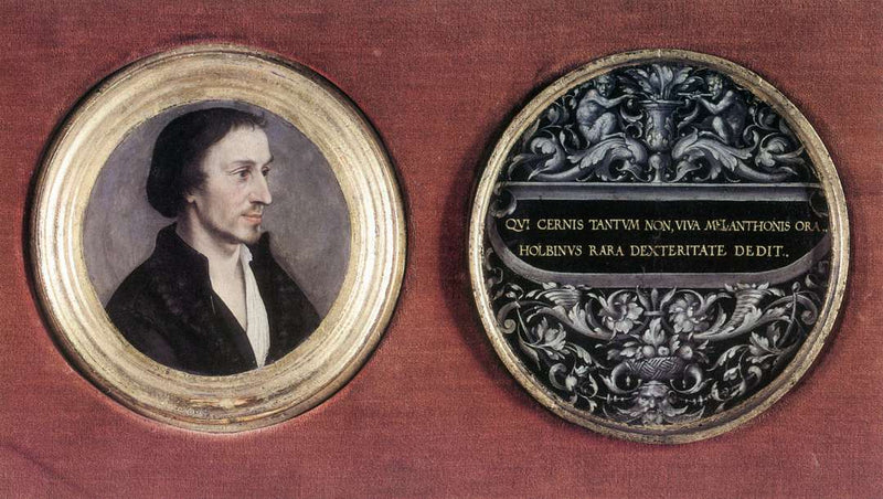 Portrait of Philipp Melanchthon on gallery wrap