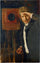 Portrait of photographer, Christian Franzen in study