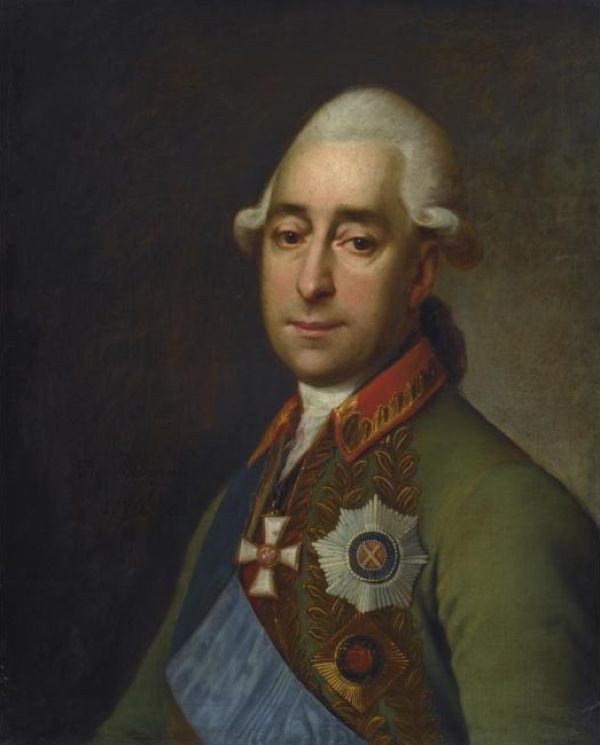 Portrait of Prince Alexander Prozorovskiy - Dmitry Levitzky