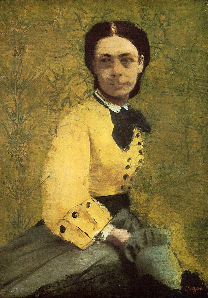 Portrait of Princess Pauline de Metternich - Edgar Degas