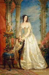 Portrait of Princess Zinaida Yusupova by Christina Robertson — hand-painted cultural oil painting reproduction on canvas