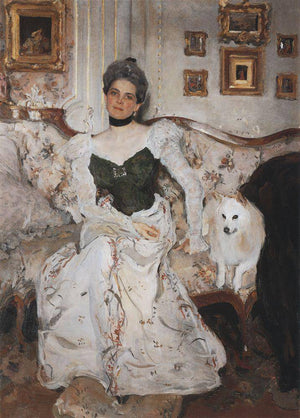 Portrait of Princess Zinaida Yusupova - Valentin Serov