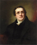 Portrait of Professor George Joseph Bell by Henry Raeburn — male oil painting wall art, Romanticism