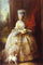 Portrait of Queen Charlotte in hallway
