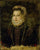 Portrait of Queen Elisabeth of Spain in entryway