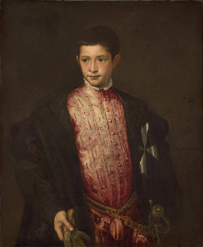 Portrait of Ranuccio Farnese in master bedroom
