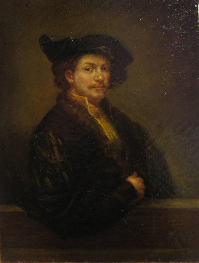 Portrait of Rembrandt by Ferdinand Bol — oil painting reproduction
