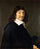 Portrait of Rene Descartes in home office