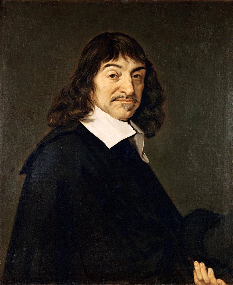 Portrait of Rene Descartes - Frans Hals