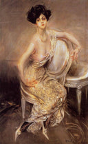 Portrait of Rita de Acosta Lydig by Giovanni Boldini — male oil painting wall art, Impressionism